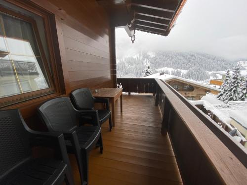Erkély/terasz, Pension Marina in Hintertux Glacier
