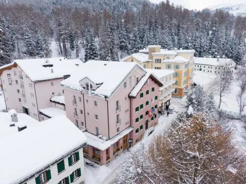 Hotel Post Sils Maria in Sils im Engadin, Schweiz