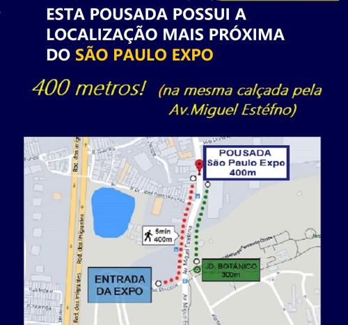 Cama & Café São Paulo Expo há 400metros