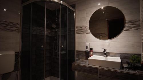 Bathroom, Napsugar Vendeghaz - Satoraljaujhely in Sátoraljaújhely