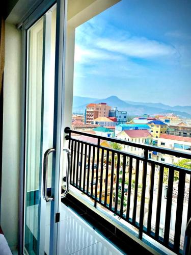 Balkon/teras, Twin Hotel in Kampot