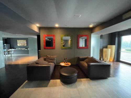 Shared lounge/TV area, Bes Hotel Cremona Soncino in Soncino