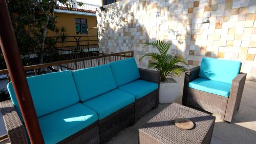 Balkon/teras, Hotel Agua Dulce in Boca Chica