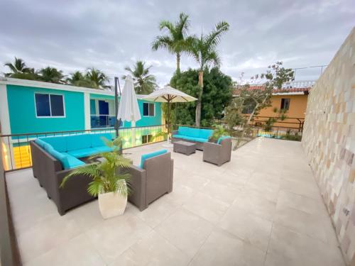 Balcó/terrassa, Hotel Agua Dulce in Boca Chica