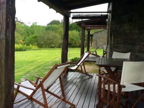 A szálláshely kívülről, Casas do Campo in Monfero