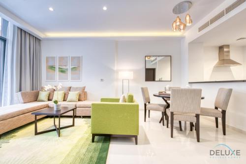 Sleek 1BR Apartment at Celestia Dubai South by Deluxe Holiday Homes, Dubaj (fotografie 10)