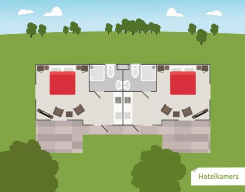 2 2-persoons Hotel kamer - image 7