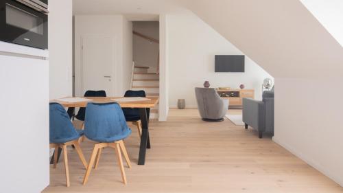 ห้องครัว, Haus am Dünenwald Düne 4 (Haus am Dunenwald Dune 4) in ซิงสท์