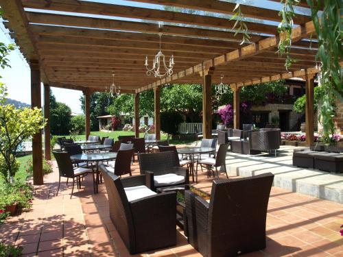 Bejárat, Hosteria El Pomar in Cobreces