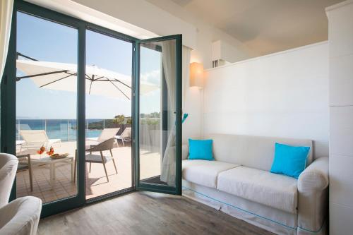 Altan/terrasse, Lu' Hotel Maladroxia in Sant'Antioco