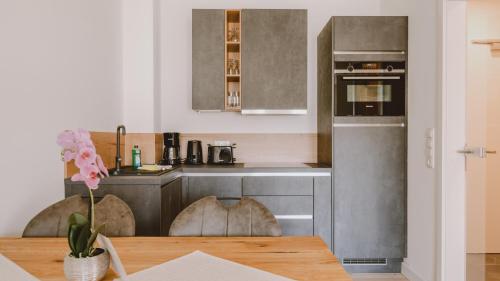 Kitchen, Strandhaus Zingst Apartment 05 in Zingst