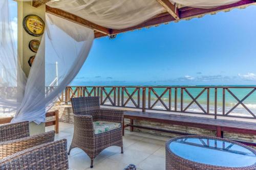 Balcony/terrace, Pousada Ipioca Beach Village in Maceio