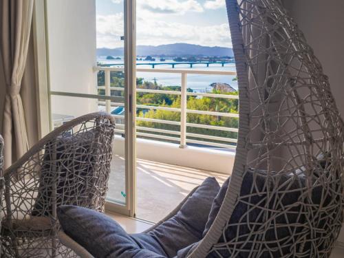 Utsikt, Lalamare Kouri in Nakijin