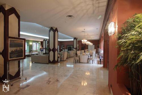 Restorāns, Europa Centro Hotel in Magasa de Pisuerga