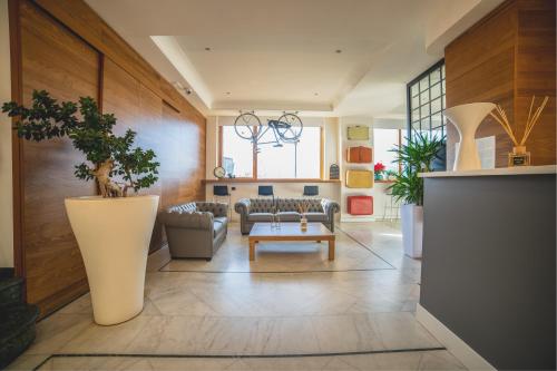 Empfangshalle, Hotel Continental in Reggio Calabria