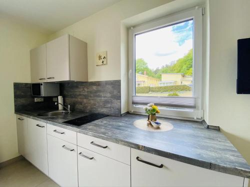 bucătărie, Pension Edelstein in Ostseebad Sellin