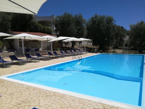 Swimming pool, Villa Rinaldi apartment in Chiesiola