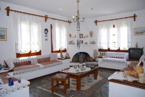 Ruang bersama/area TV, Afroditi in Skopelos