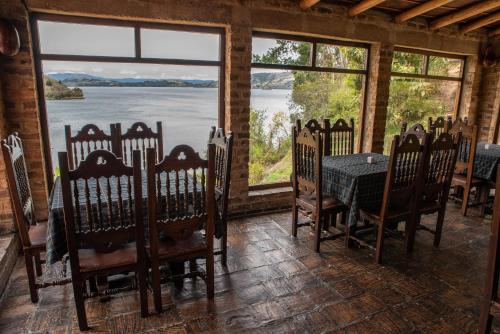 Restorāns, Hotel Refugio Pozo Azul in Arcabuco