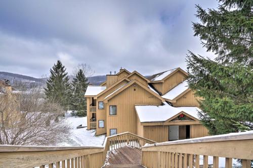 Ski-In and Out and Golf Condo with A and C at Holiday Valley!