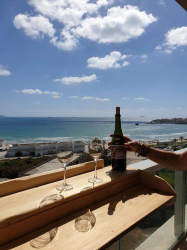 Balcony/terrace, Acre sea view 11th floor apartment in Acre