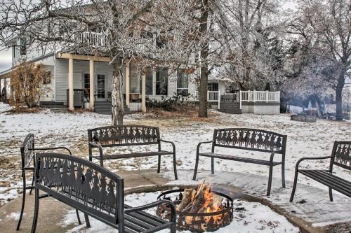 Spacious Gifford Retreat with Scenic Farmland Views