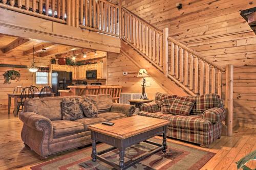 Pigeon Forge Cabin with Games, 1 Mi to Parkway! - image 5