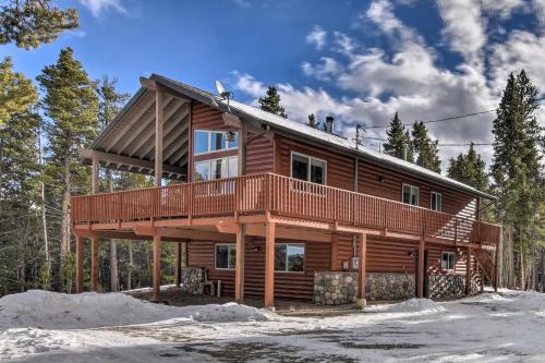 16-Acre Modern Fairplay Cabin with Mountain Views!
