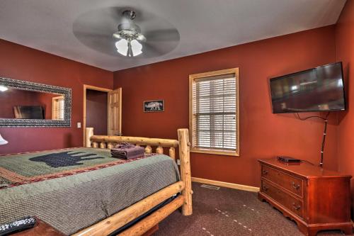 Riversong Ridge Cabin with Hot Tub Game Room - main image