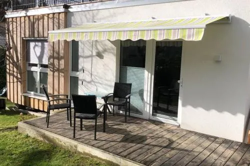 Tiny House unterm Zwetschgenbaum in Johannesberg, Deutschland