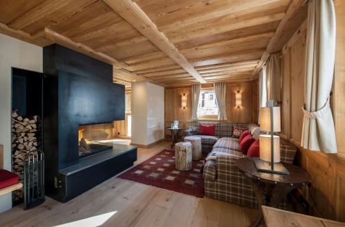 Chalet Berghof Sertig in Clavadel