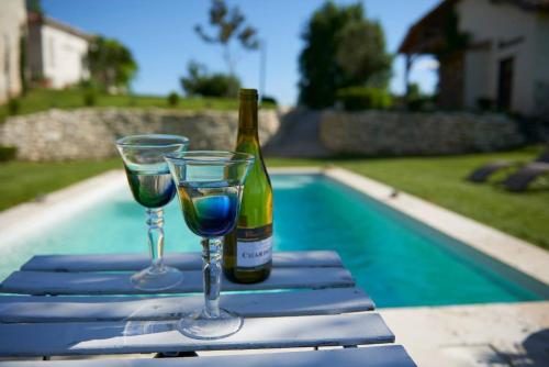 Stunning views in rural tranquil setting gîte à louer Molières