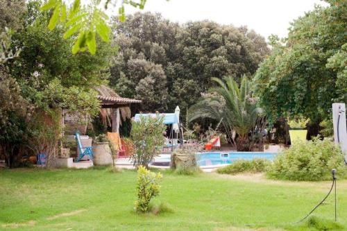 . Big relax apartment with swimming pool and a peaceful garden in a private villa