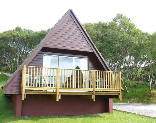 Балкон, Lochinver Holiday Lodges & Cottages in Лочінвер