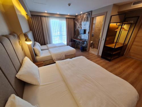 Guestroom, Air Boss Istanbul Airport & Fair Hotel in Küçükçekmece
