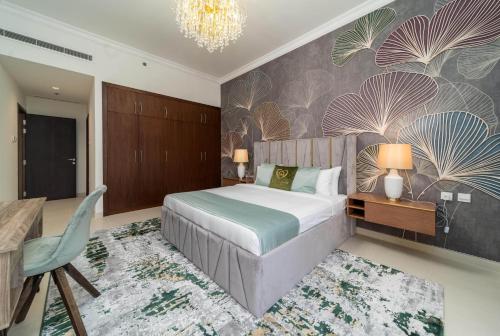 GLOBALSTAY at Palm Jumeirah Beachfront Paradise with Pool and Gym, Dubaj (fotografie 9)