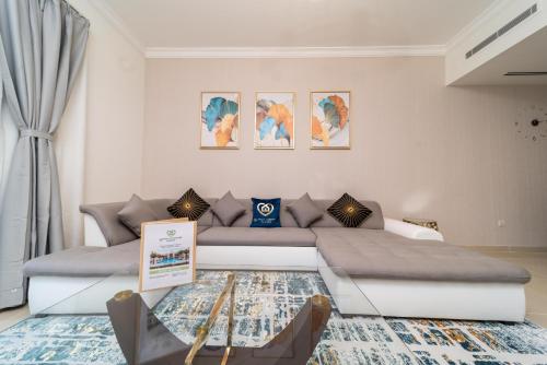 GLOBALSTAY at Palm Jumeirah Beachfront Paradise with Pool and Gym, Dubaj (fotografie 10)