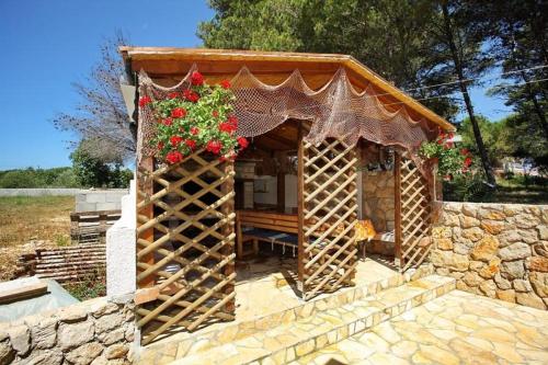 Apartment in Vir with balcony, air conditioning, Wi-Fi (4595-1)