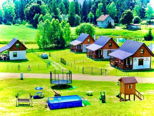 Domki Eden z Balią i sauną (Domki Eden z Balia i sauna) in Sikorzina