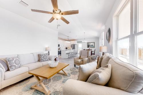 Latitude Adjustment in Dauphin Island, USA