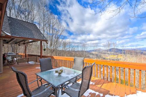 Home with Spacious Deck, BBQ, Game Room and Lake Views in Hiawassee, USA