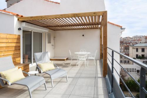 Balcony/terrace, Maison Montgrand Vieux-Port in 06. Castellane et Préfecture