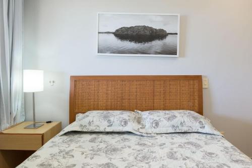 MRP301 Flat c/varanda 2 quartos praia Muro Alto