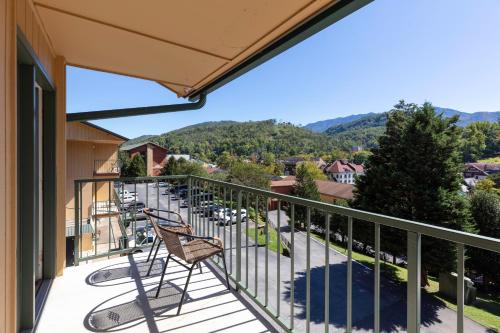 Balcony/terrace, River Terrace Resort and Convention Center in Gatlinburg (TN)