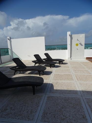 陽台/露台, 卡維亞普拉斯酒店 (Hotel Kavia Plus) in 坎昆