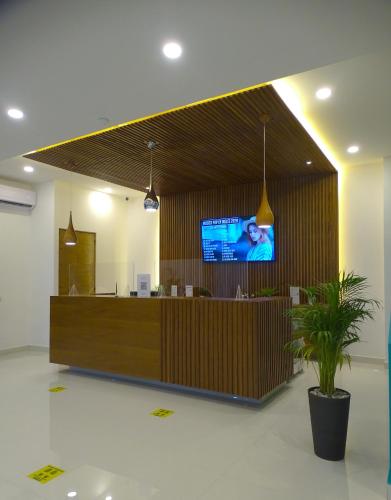 大堂, 卡維亞普拉斯酒店 (Hotel Kavia Plus) in 坎昆