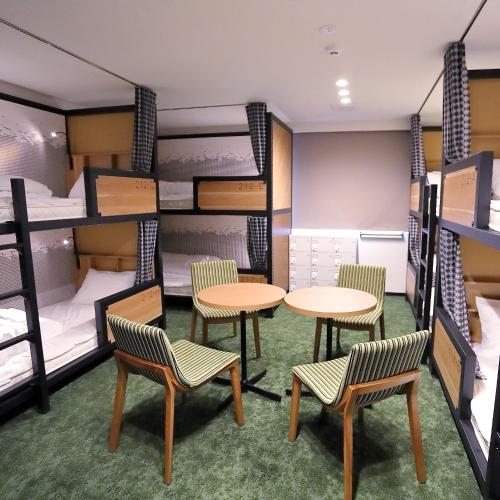 Bunk Bed in Male Dormitory Room 