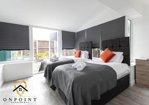 Onpoint Apartments -amazing 4 Bedroom House Close To City- Parking, , Greater Manchester