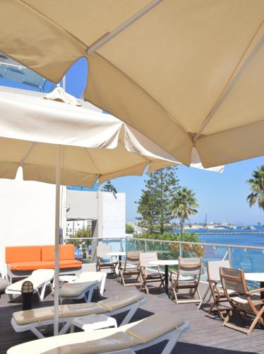 Balcony/terrace, Bristol Sea View Apartments in Kos Island