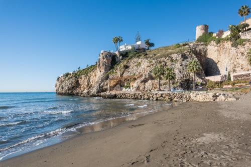  WintowinRentals 1st Linea de playa vista al mar y piscina in Cala del Moral